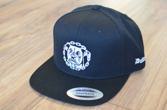 Coral Forever Snapback Hat - Blk/Wht