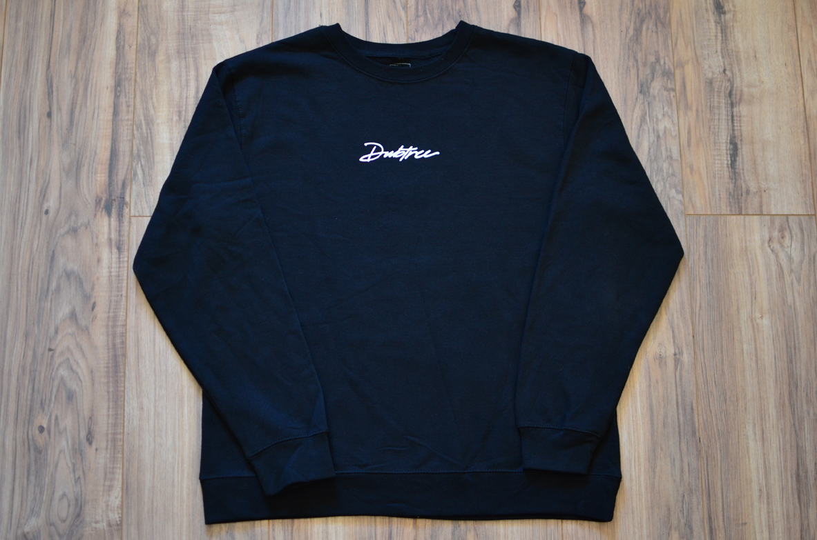 Bullzerk Dallas Script Crewneck Sweater Small